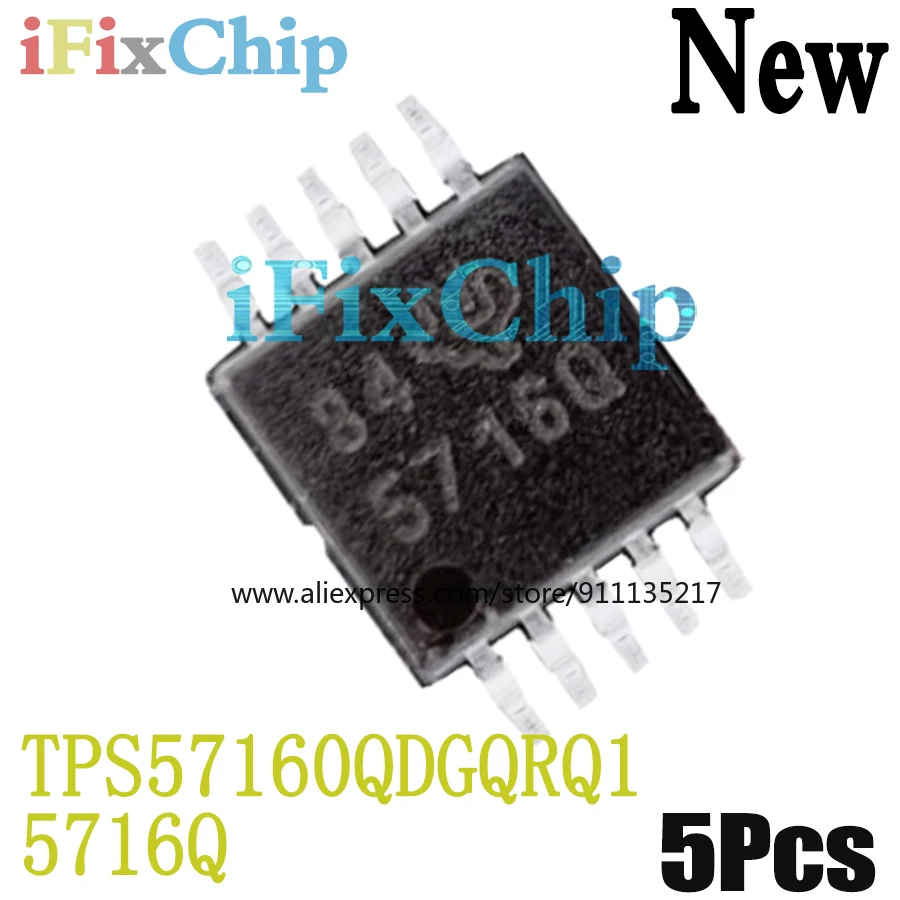 チップセット,MSOP-10新品,5個,tps57160qdgqrq1 tps57160q tps57160 5716q 100%