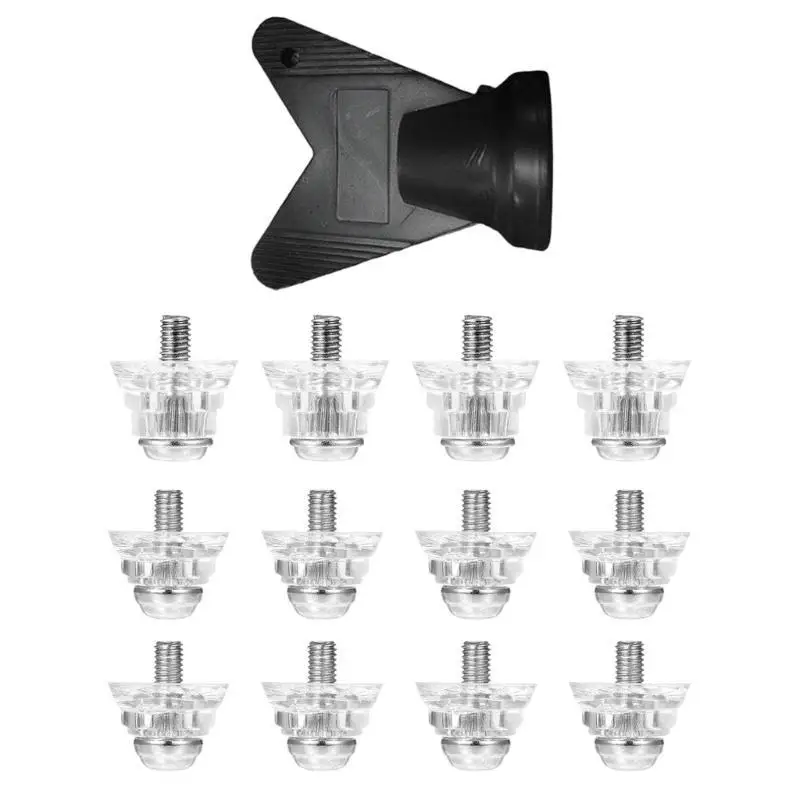652F 경량 축구 클리트 스파이크 빠른 설치 내후성 신발 나사 스터드 이동성 향상