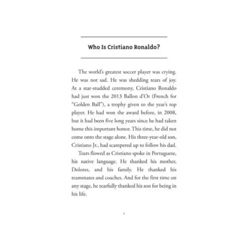 من هو كريستيانو رونالدو باكلي جيمس جونيور البطريق الولايات المتحدة الأمريكية 9780593226346 كتاب #2