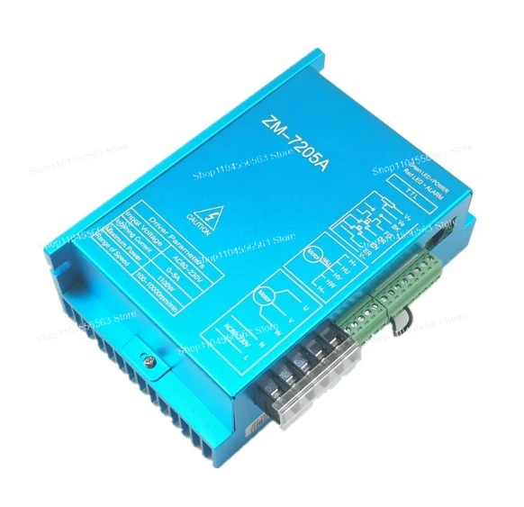 ZM-7205A 1100W Brushless DC Motor Driver 310V DC 5A from 220V AC with Programmable Handheld Controller for Industrial Automation