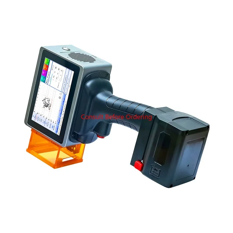 L4 PRO Macchina per marcatura di fibre portatile Macchina per marcatura portatile Data di scadenza Mini stampante per logo