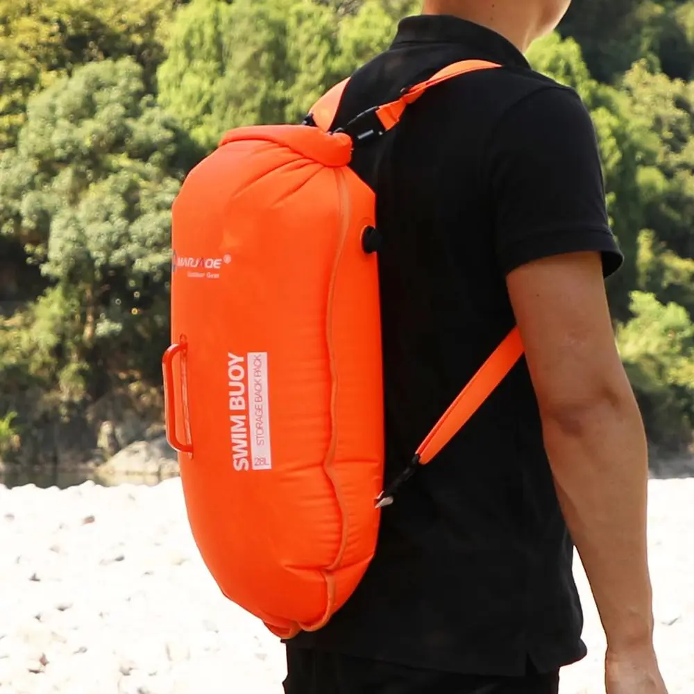 Float Water Drift Buoy Buoyancy Bag Float Multifunctional Backpack Swimming Bag Thickened Anti Drowning Swimming Buoy Bag Diving
