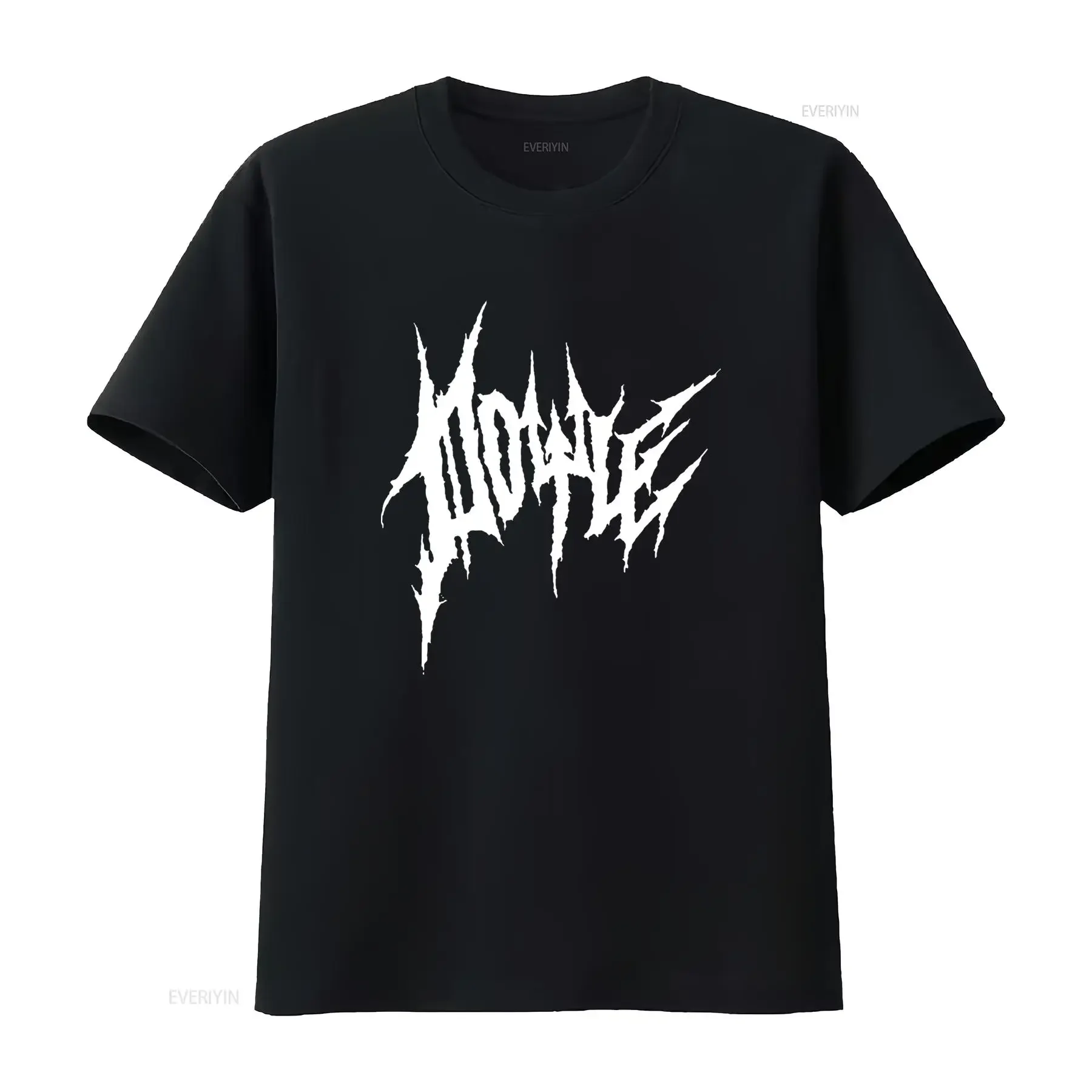 Camiseta Extra Grande Vintage con Logotipo de Doyle Wolfgang Von Frankenstein para Hombre, Talla L, Ropa de Diseñador con Efecto Lavado Vintage