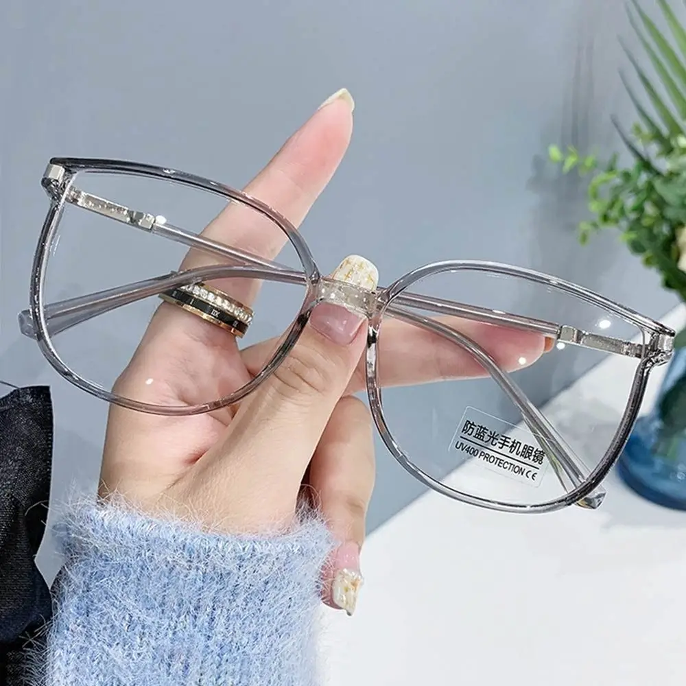 Blue Ray Blocking Anti-Blue Light Reading Glasses Eye Protection Ultralight Hyperopia Glasses TR90 Shining Rhinestones