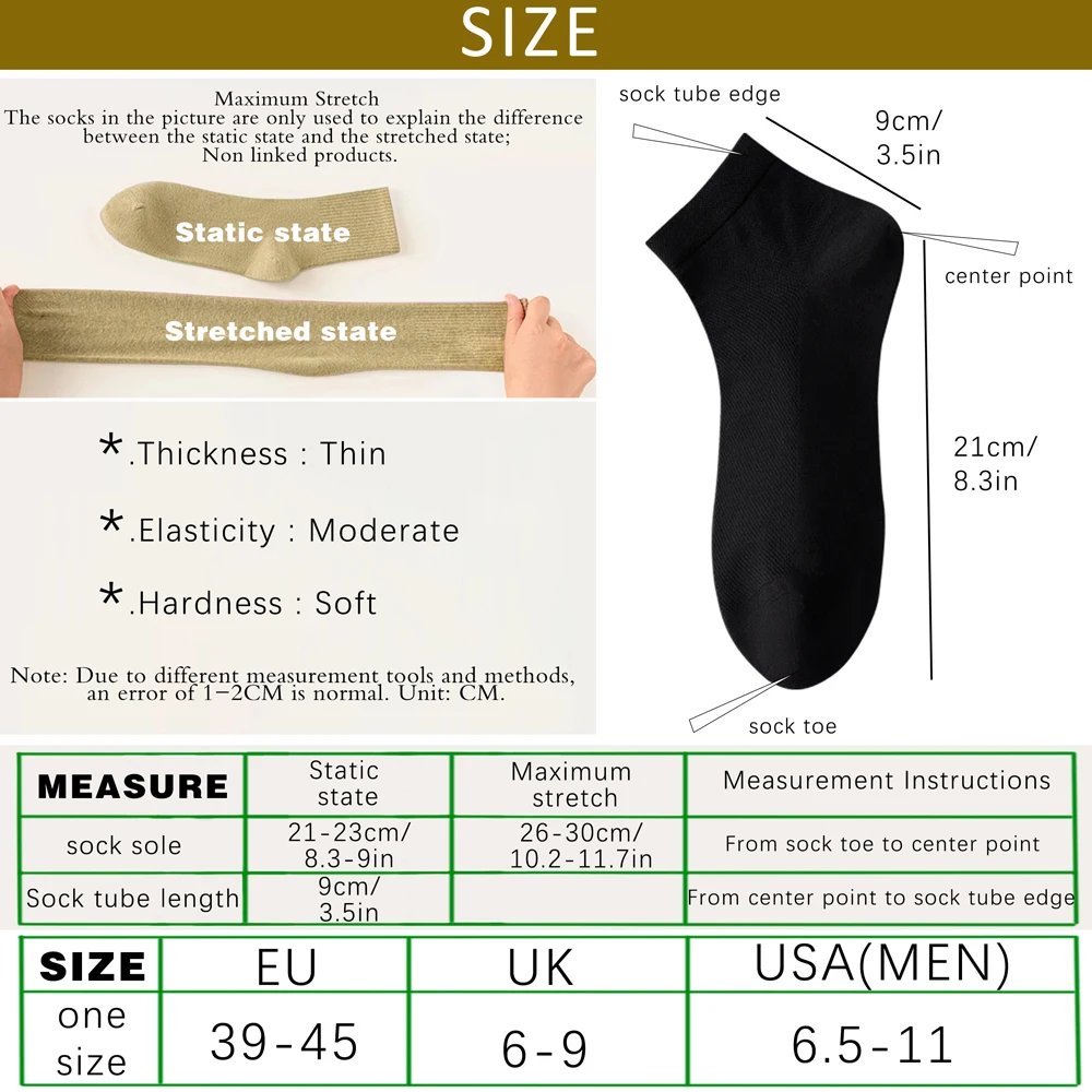 Herren-Socken aus Maulbeerseide und Modalmischung in der Mitte der Wade – atmungsaktives Sommer-Mesh, antibakterielle, geruchshemmende, dünne schwarze Business-Socken – Detail 1