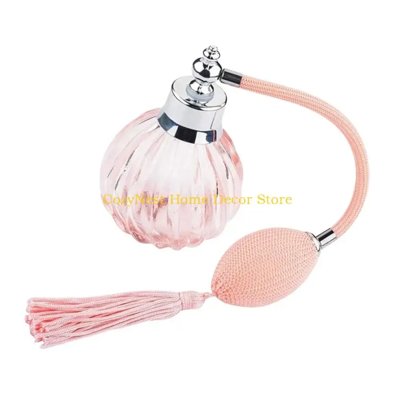 92MF Heatproof Glass Cocktail Atomizing Bottle Heat Resistant Mist Sprayer Tassels Atomizer Professional Bartending Equipment