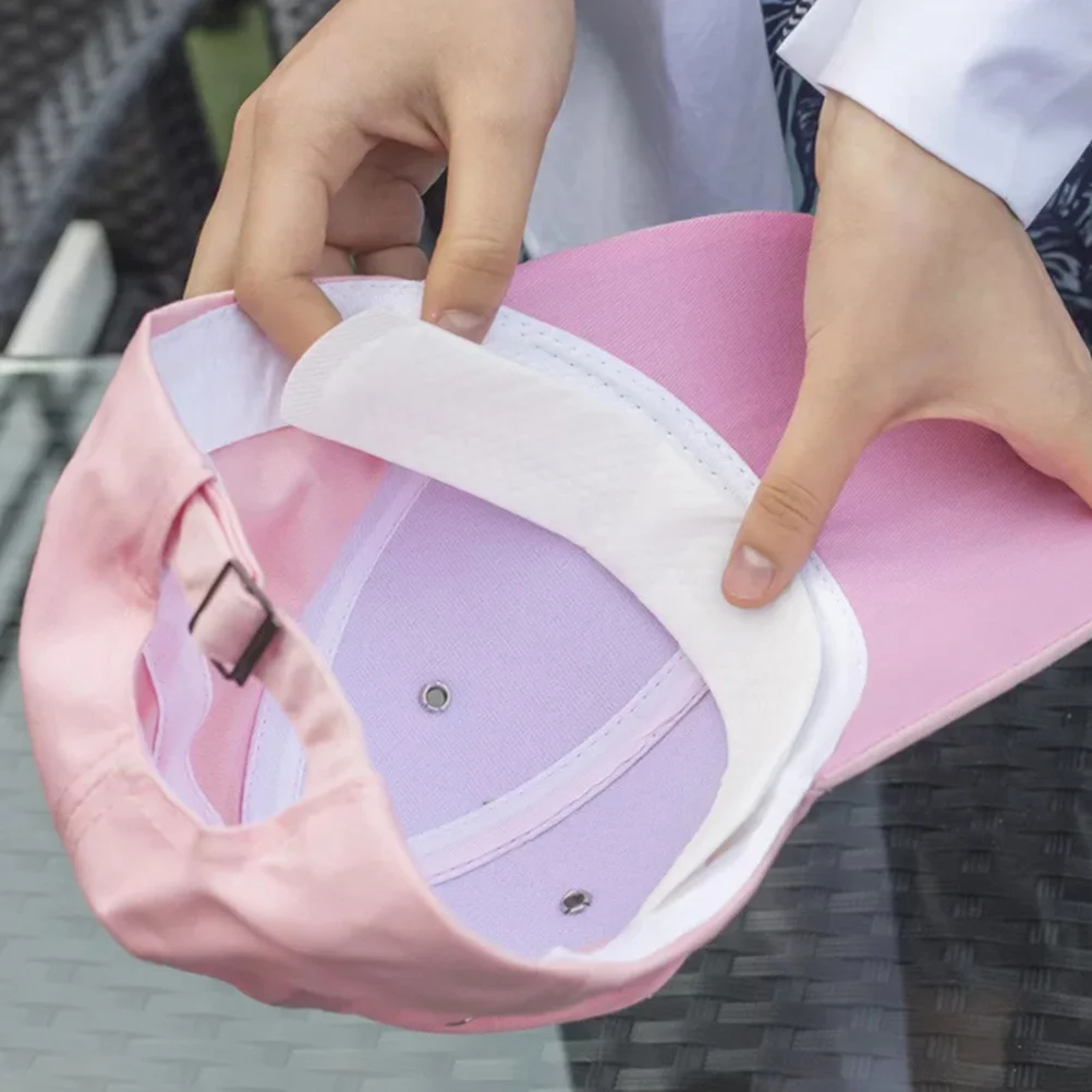 20 قطعة من عصابة الرأس المميزة مع وسادة امتصاص العرق من القطن الداعم اللاصق لخوذات القبعات تبقى جافة أثناء الأنشطة الرياضية