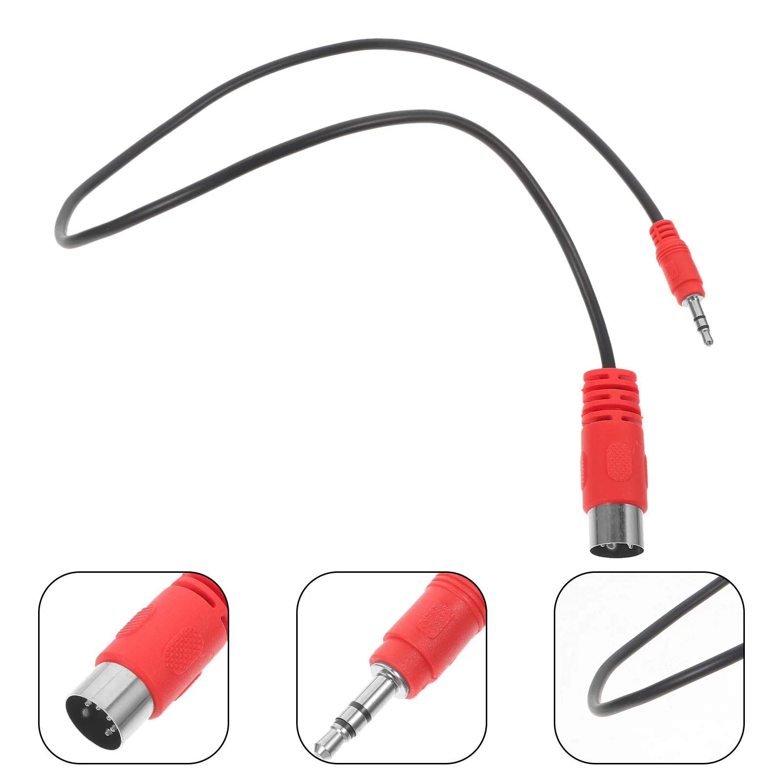 

1.5M 3.5Mm To 5 Pin Din Cable Adapter For Piano Sound Card Keyboard Dvd Stereo Jack 5 Pin Audio Cable 3.5Mm Audio Adapter