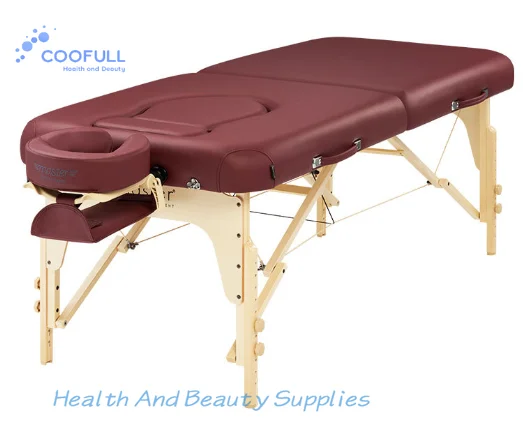 Coofull Reinforced Foldable Pregnant Women Beauty Massage Bed Big Belly Chest Hole Sink Hole Disassembly Massage Therapy Bed