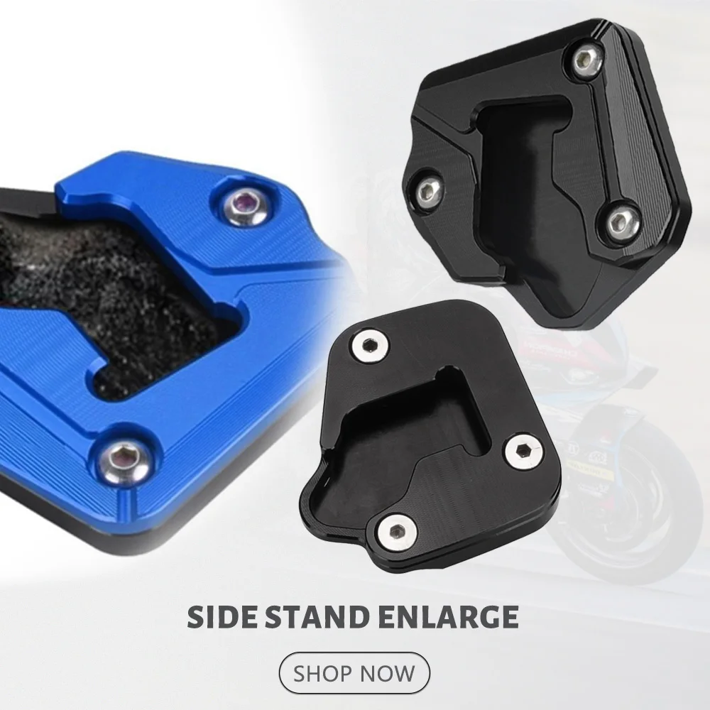 

Motorcycle For Suzuki Hayabusa Kickstand Foot Side Stand Enlarge Extension Support Plate Pad 2021 2022 2023 2024 Hayabusa1300