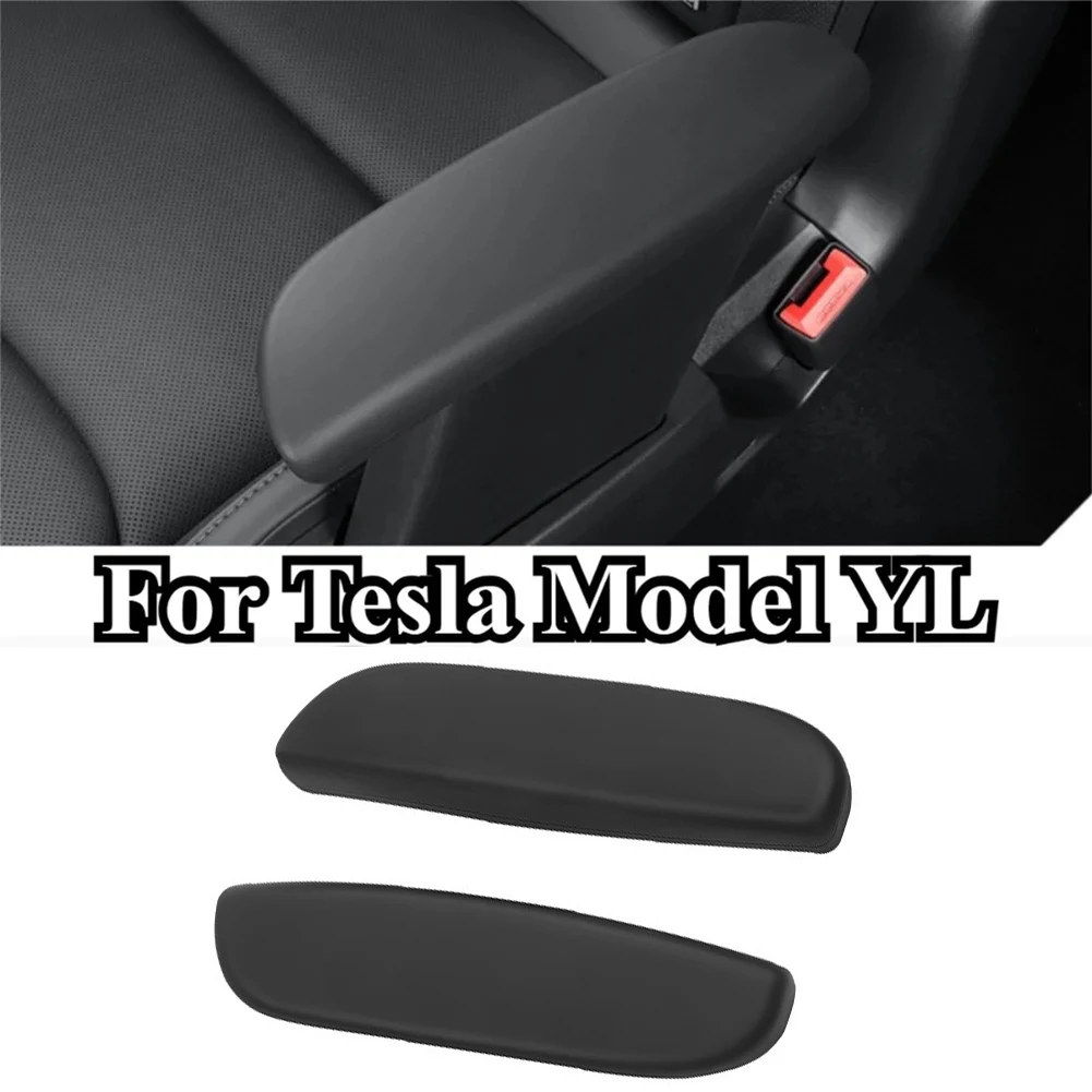 2pcs Car Second Row Armrest Handrail Protective Gloves For Tesla Model YL 2025+ Armrest Cover Interior Accessories