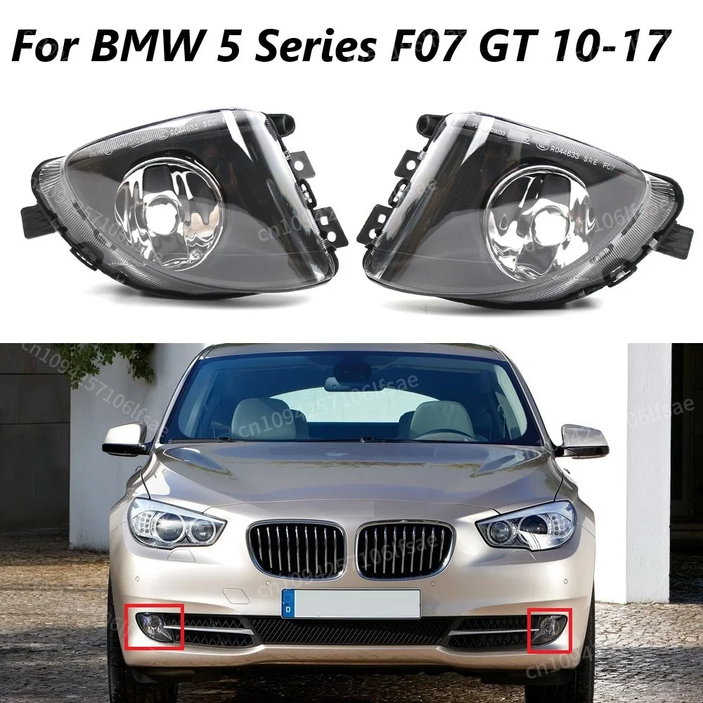 

Car Daytime Running Lights Front Fog Lamp NO Bulbs For 5 Series F07 GT 520D 535D 535i 550i 2010-2017 63177199619 63177199620