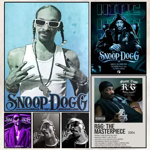 Snoop dogg poster-AliExpress