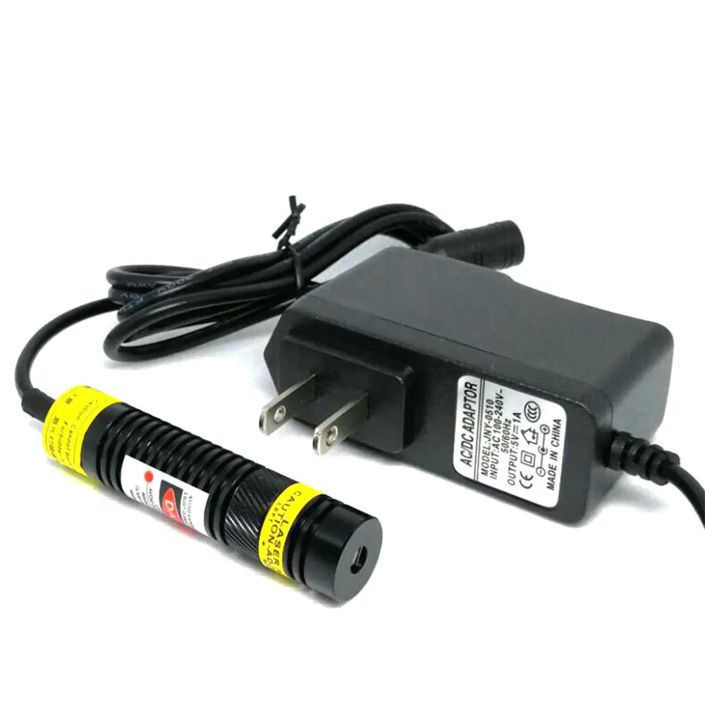 Imagem -03 - Focusable Red Laser Alinhamento Locator Module Cruz Linha Dot Spot Head 16*68 mm 648nm 650nm 200mw