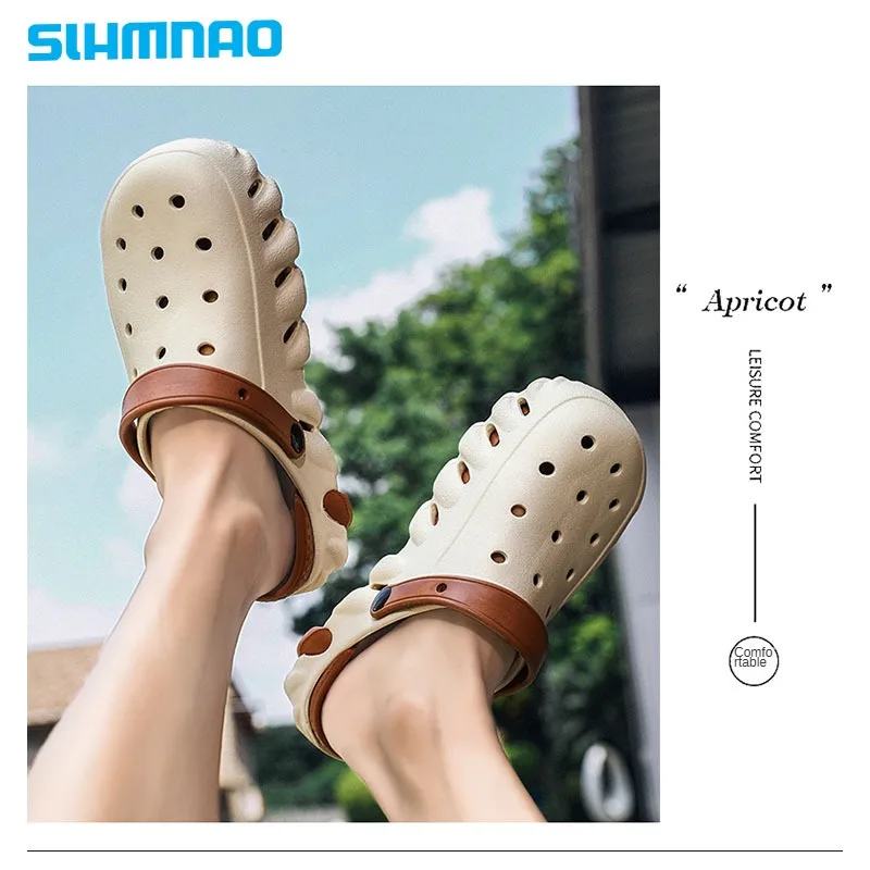 

Men's and women's summer EVA soft soled leisure beach slippers, indoor slippers, outdoor hiking, mountaineering, fishing shoes