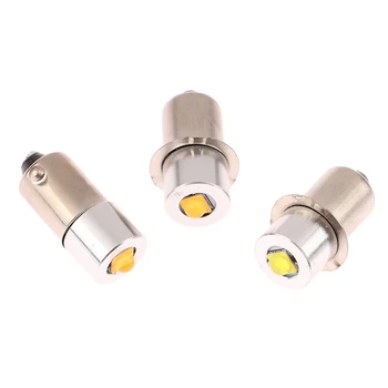 고휘도 LED 조명 교체 전구, P13.5S BA9S 베이스 작업 램프 토치 LED 전구, 3W, DC 6-24V, 3-12V, 300lm