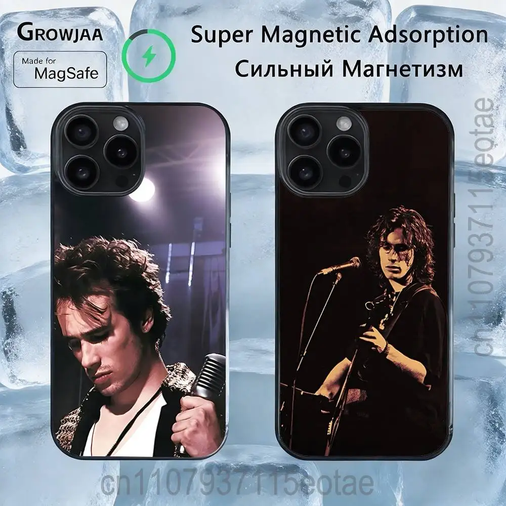 

SINGER J-Jeff B-Buckley Grace Case For iPhone 17,16,15,14,13,12,11,Pro,Max,Plus,Mini,SE4,E Magnetic Magsafe Wireless Charging