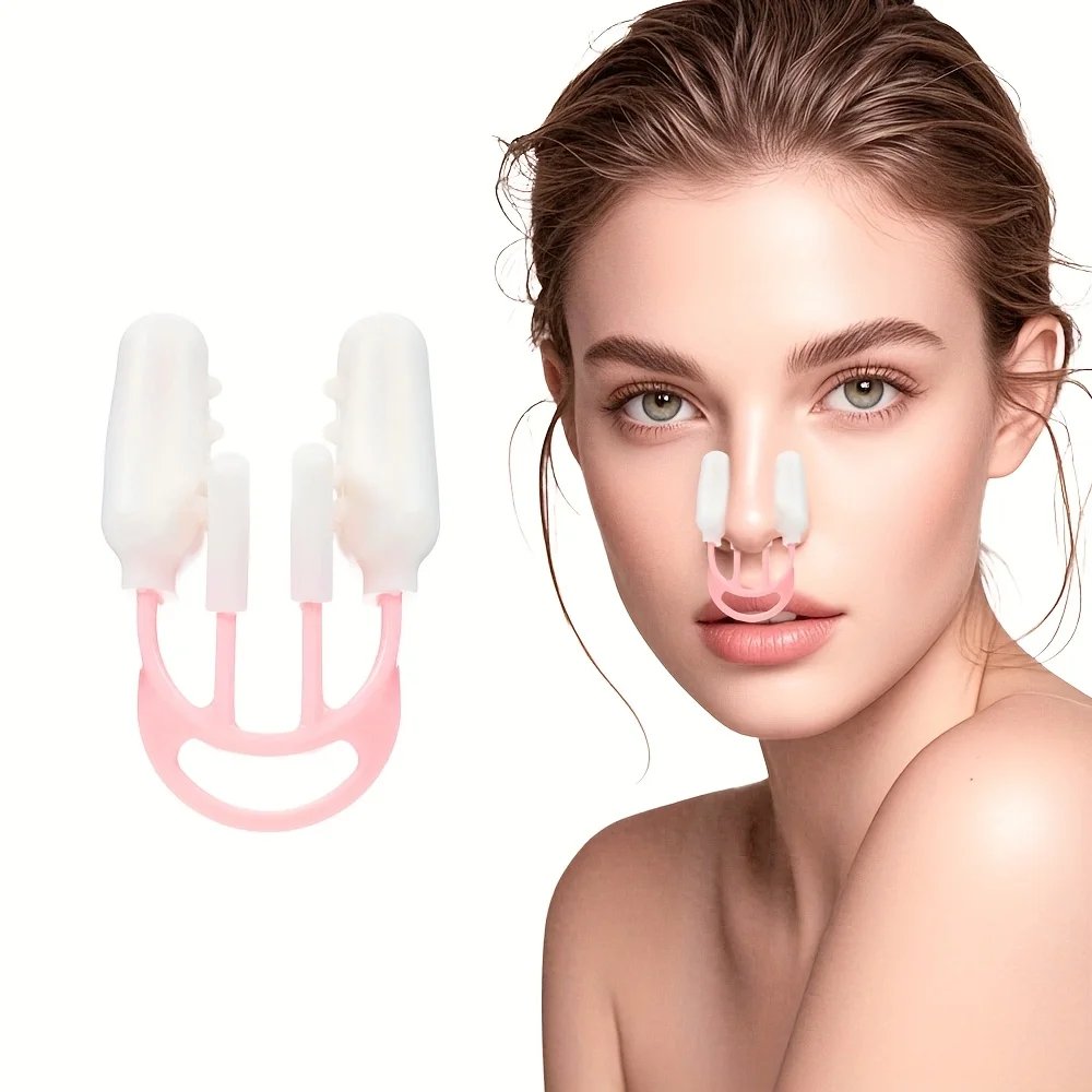 Pince-nez en Silicone réutilisable, doux et confortable, outil de beauté du nez quotidien pour hommes et femmes, accessoire de soins du visage Portable, cadeau à usage domestique