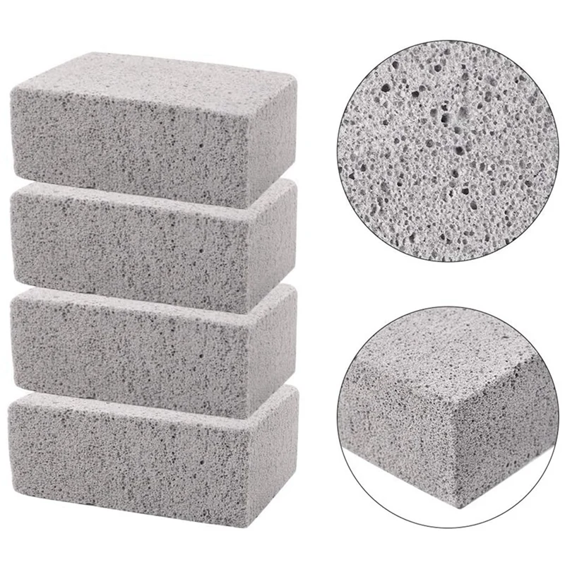 8 Pack Grill Griddle Cleaning Brick Block Pumice Stones For Removing BBQ Grills, Racks, Flat Top Cookers, Pool