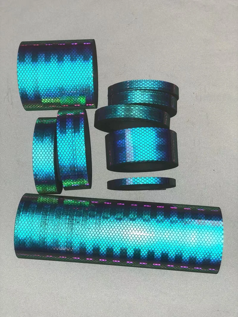 Luminous Green Fluorescent Colorful Post-it Notes Reflective Sticker Tape, High Brightness Collision Warning, Waterproof
