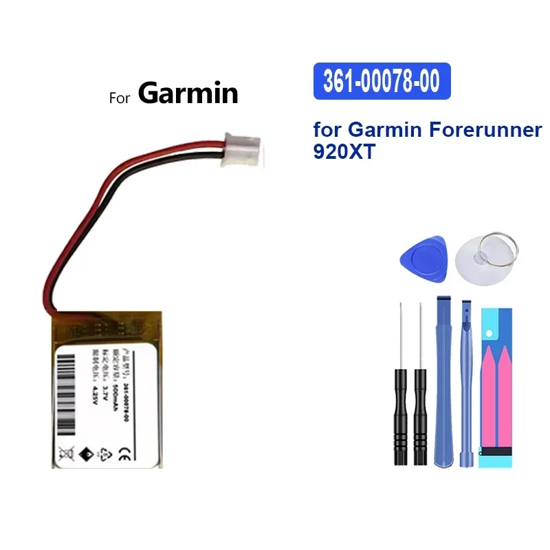 325mAh Replacement Battery 361-00078-00 for Garmin Forerunner 920XT Portable Batteries Warranty + Track Code