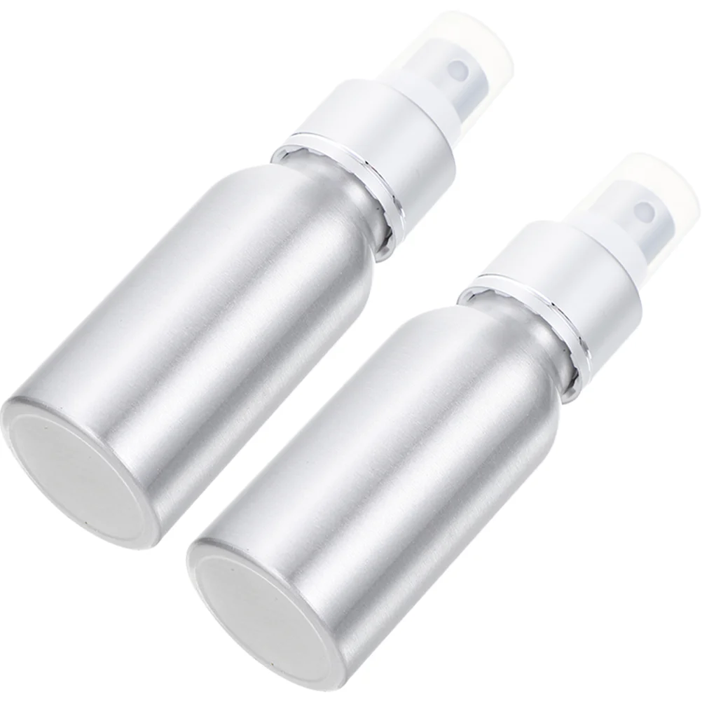 

2 Pcs Bitters Spray Bottle Sprayer Mister Cocktail Bottles Atomizer Mini Drinks Food Grade for Bbq Pp Aluminum Travel