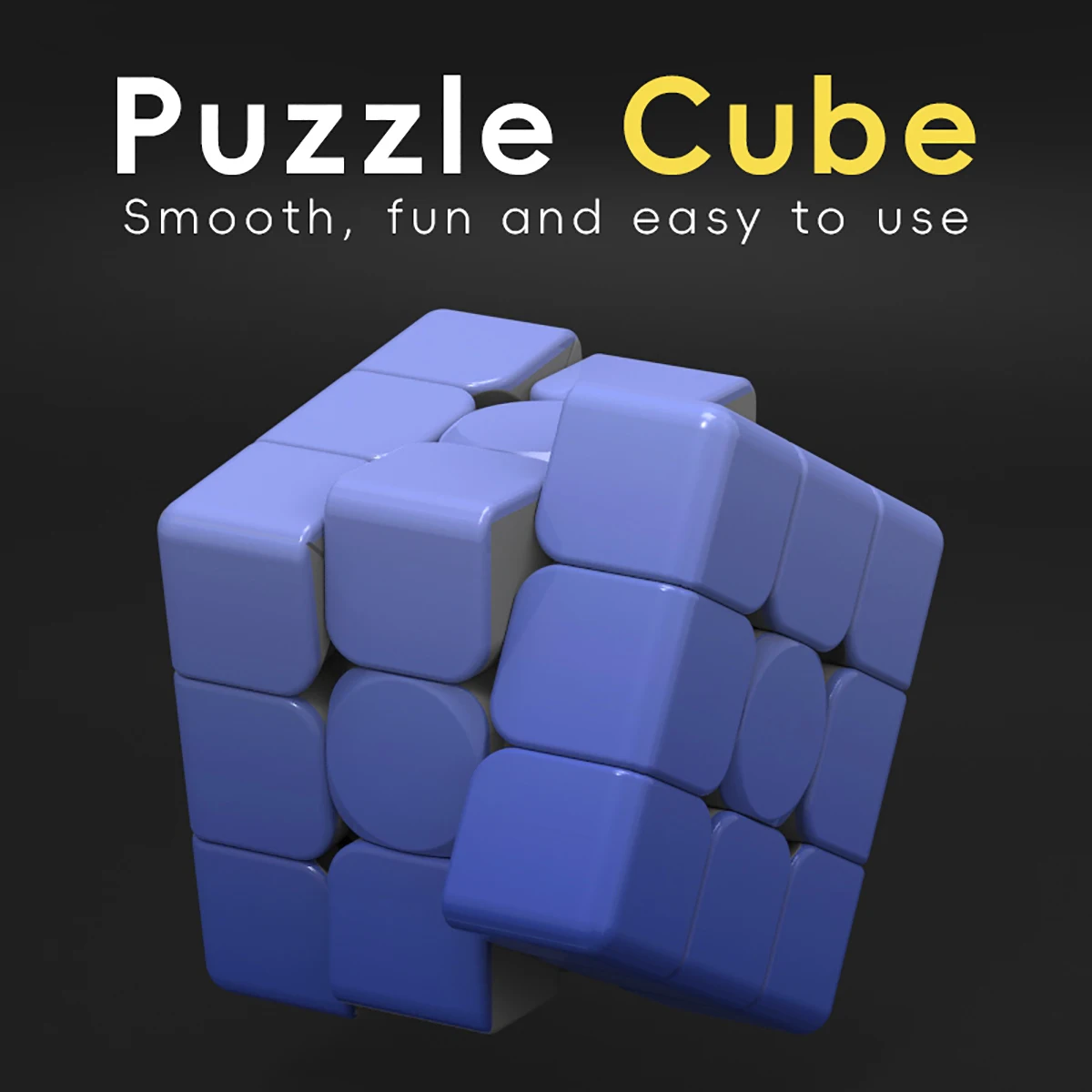 3x3x3 Cubo Magico Puzzle UV Stampato 3D gradiente viola Alleviare Lo Stress Professionale Gioco di Velocità Liscia Giocattolo per il Regalo Dei Bambini