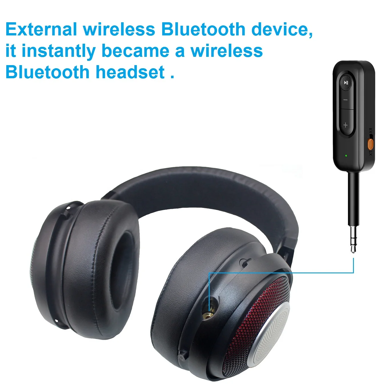 Wireless bluetooth headset audifonos inalambrico earphones Multi-function wireless and wired hifi gaming music headset with 50mm