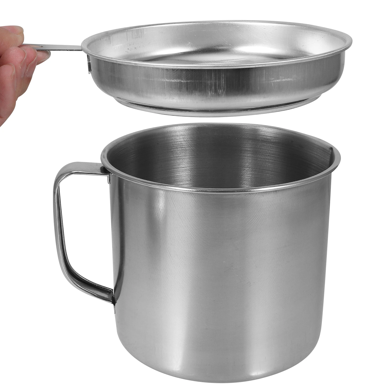 

Stainless Steel Oil Filter Pot 304 Material Grease Cup Storage Can Practical Container Kitchen Helper Oil Strainer Easy Clean