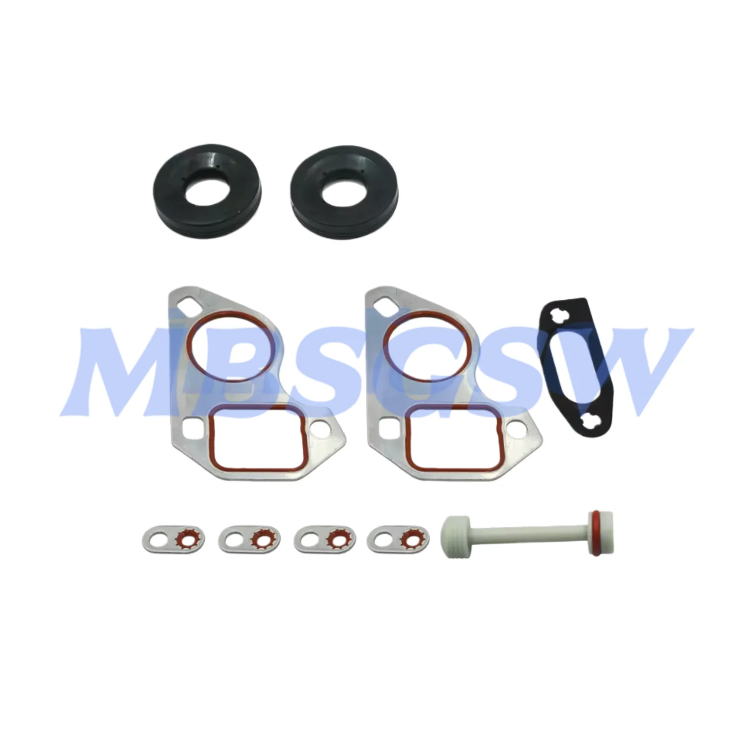 Engine Lower Timing Oil Pan Exhaust Gasket Set For 99-10 GM CHEVROLET SILVERADO GMC LS1 LS2 LS3 LS4 LS5 LS6 4.8L 5.3L 5.7L 6.0L