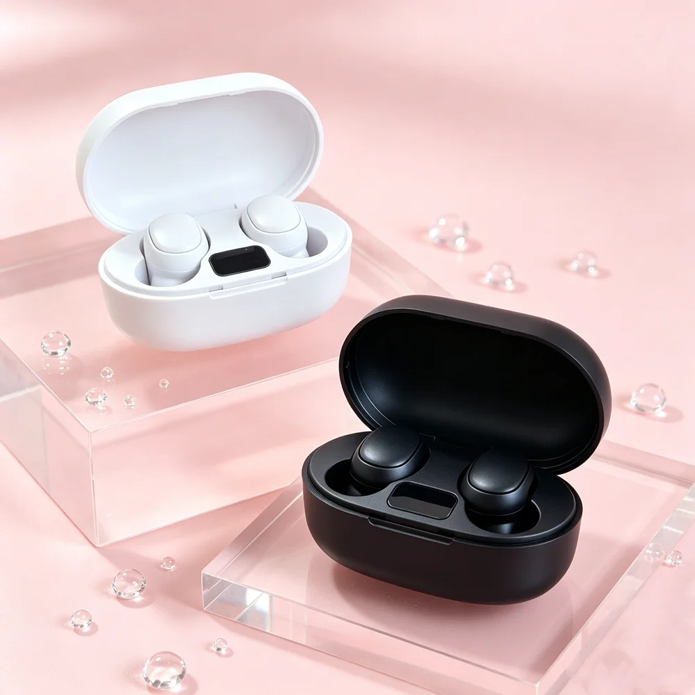 TWS Bluetooth Earbuds Wireless Headphones Minimalist Bluetooth Earphones Focus on Sleek Aesthetics and Premium Build Quality