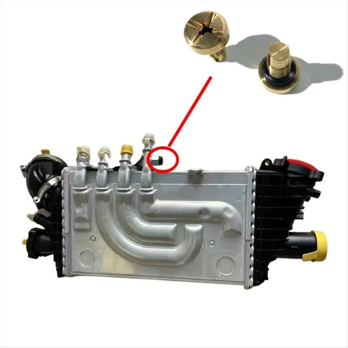 Super Sale 10PCS LR150067 Turbo Intercooler Copper Plug for Land Rover Range Rover Sport 2019-2024 Defender LR121745 T2R40577