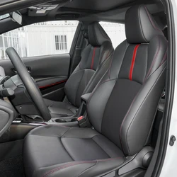 For Toyota Corolla Sedan Hatchback 2019 2020 2021 2022 2023 Custom Faux Leather Car Seat Covers Interior Protector Accessories