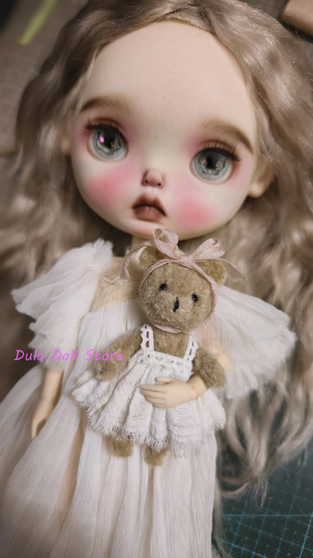 2026 Dula Doll Clothes animals holding doll Wool Twisting Rod Limb mobility for Blythe Qbaby ob24 ob22 ob11  Doll Accessories