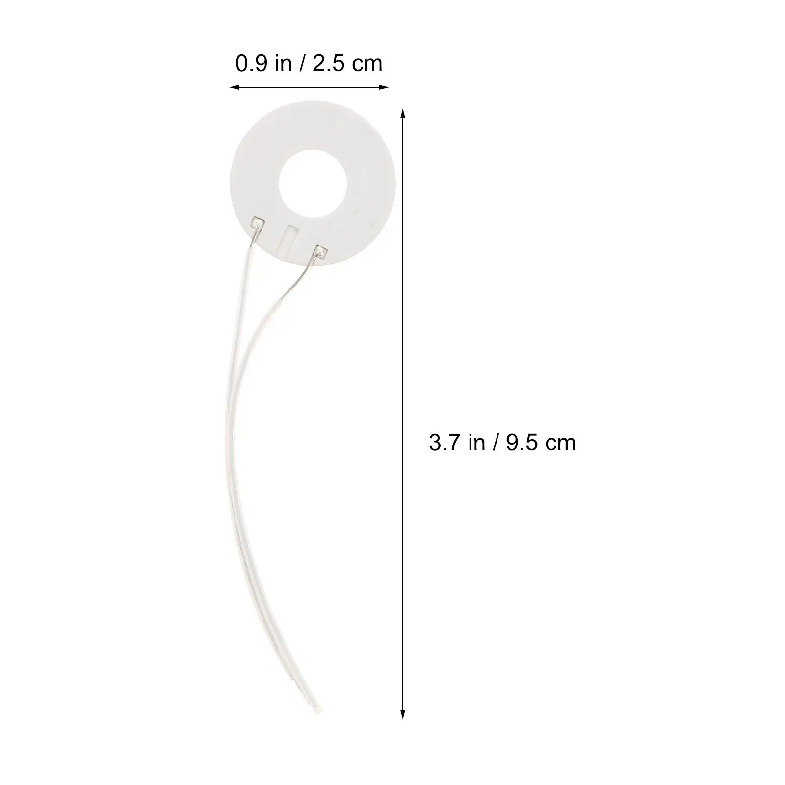 2Pcs Replacement Hot Rings for Hairdressing Appliance Ceramic Heating Plates Exquisite Workmanship Time Saving Daily Use Heating