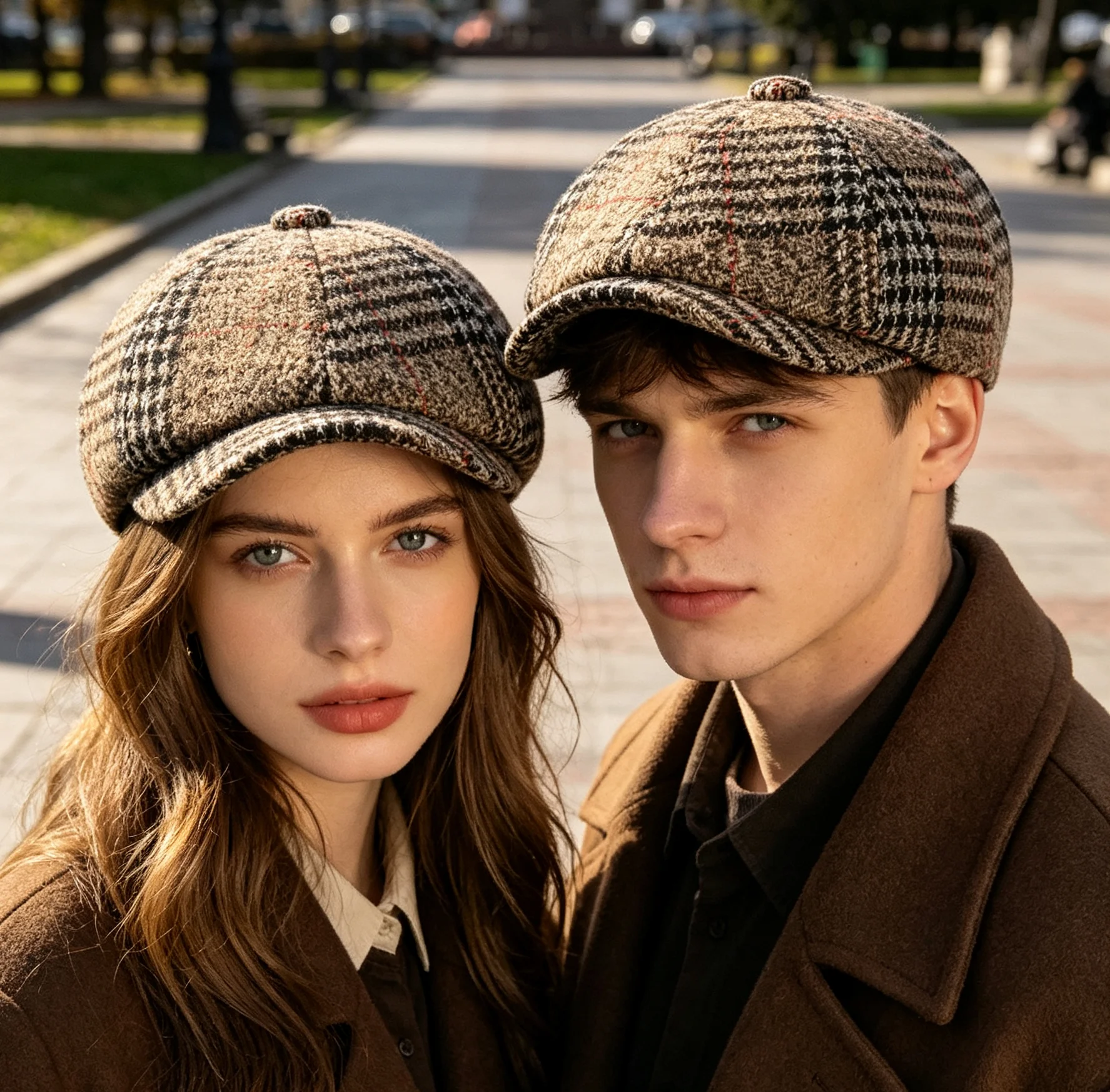 bone-de-la-tweed-unissex-com-viseira-plana-chapeu-ajustavel-estilo-cabbie-gatsby-boina-de-conducao-estilo-newsboy-para-todas-as-idades
