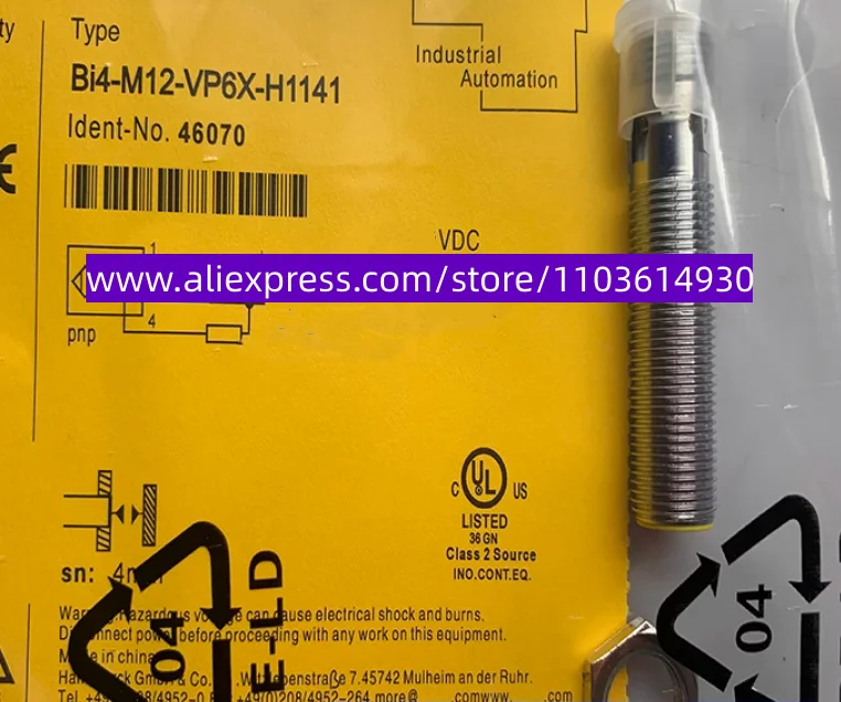 

3pcs New approach switch BI4-M12-AP6X-H1141 BI4-M12-AN6X-H1141 BI4-M12-RP6X-H1141 BI4-M12-RP6X-H1141 BI4-M12-RN6X-H1141