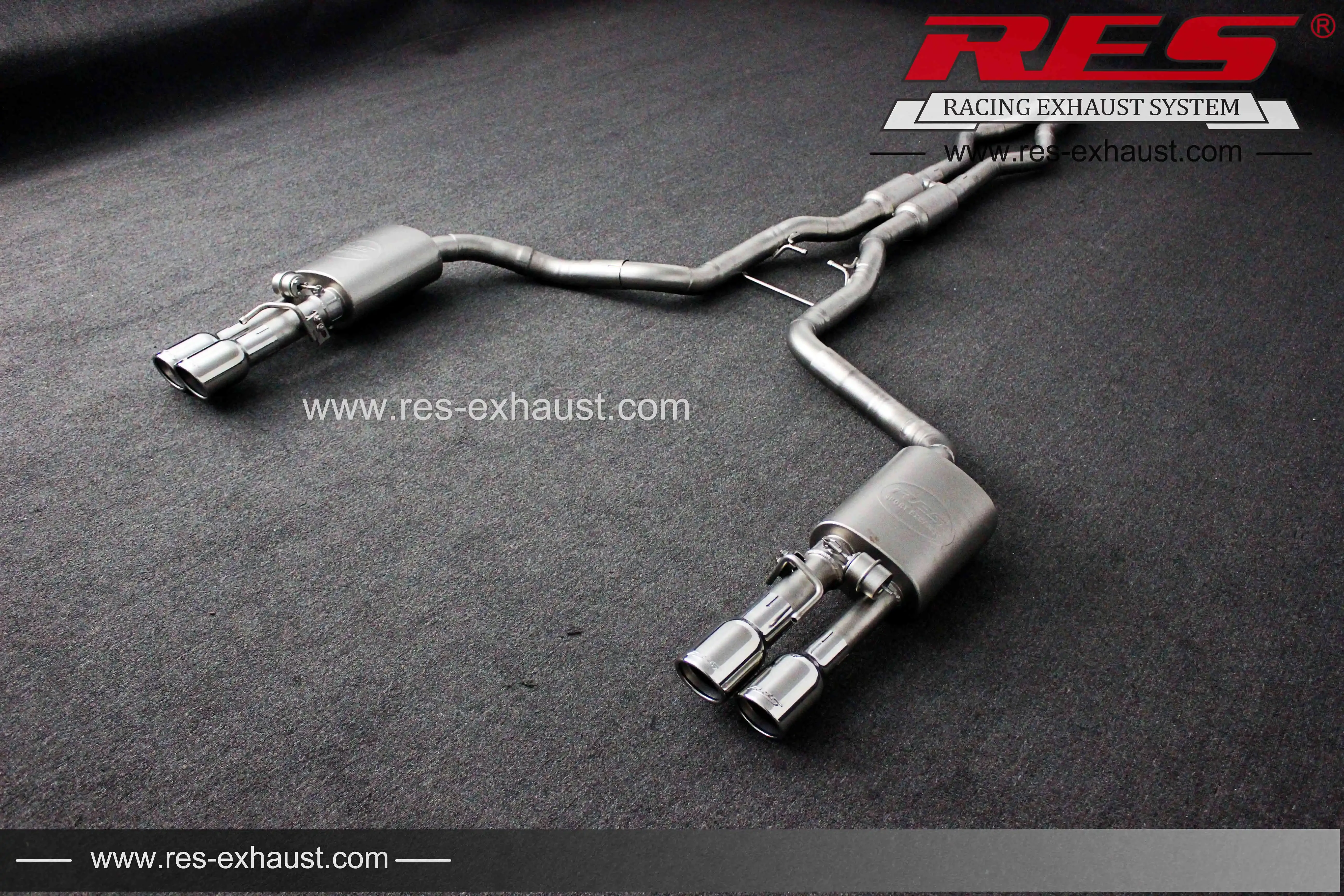 2010-2019 New Performance Factory Price Stainless Steel Exhaust System For 2016 Jaguar Xjl