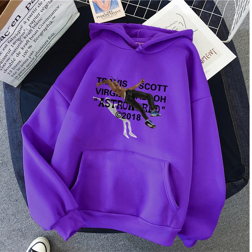 Travis Scotts ASTROWORLD Womens Hoodie Hip Hop Autumn  Hoodies Women Streetwear Clothes Pullover Harajuku Sweatshirt Unisex