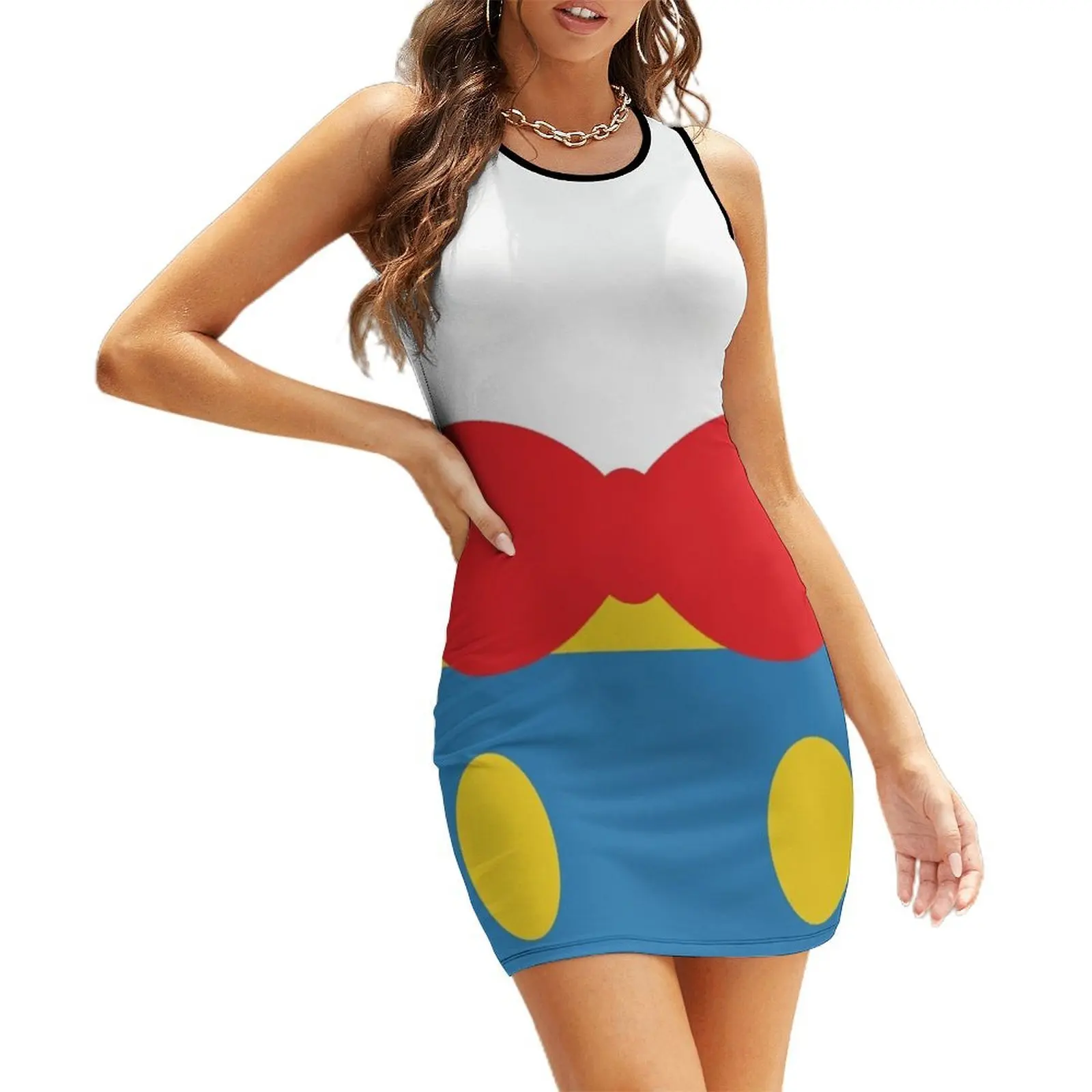 

Minimalist Donald Sleeveless Sundress women's fashion dresses Dress for girls Party dresses for women bandage dress