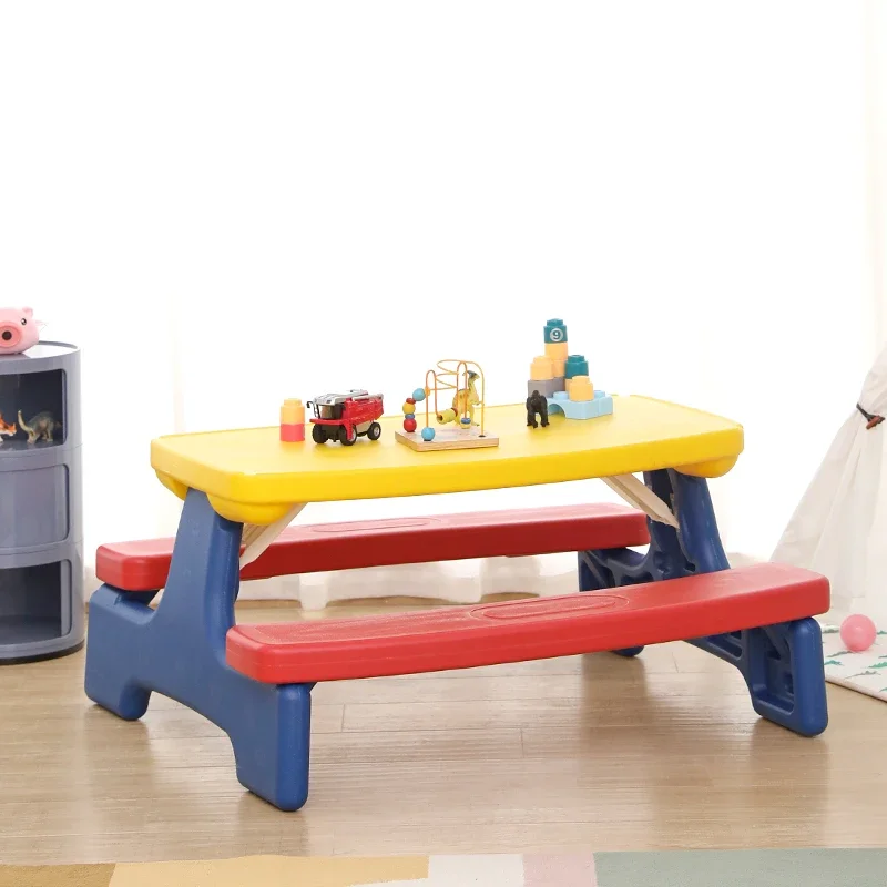 Kindergarten spiels pielzeug, Holz, Lese tisch, multifunktion ales Falt lernen