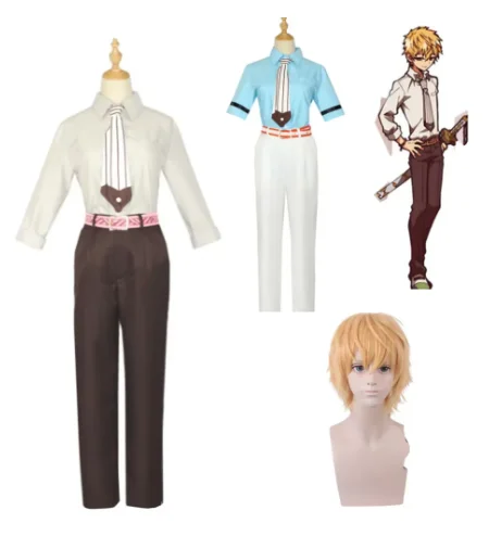 Yashiro Nene Cosplay Costume Anime Jibaku Shounen Hanako Kun Dress Wig Halloween Uniform Gift