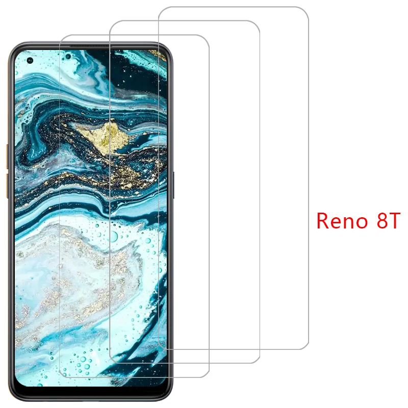 حافظة هاتف لهاتف oppo reno 8t 4g من الزجاج المقسى على reno8 8 t t8 reno8t 4 g 8t4g غطاء خلفي 360 opp Oppa opporeno opporeno8t