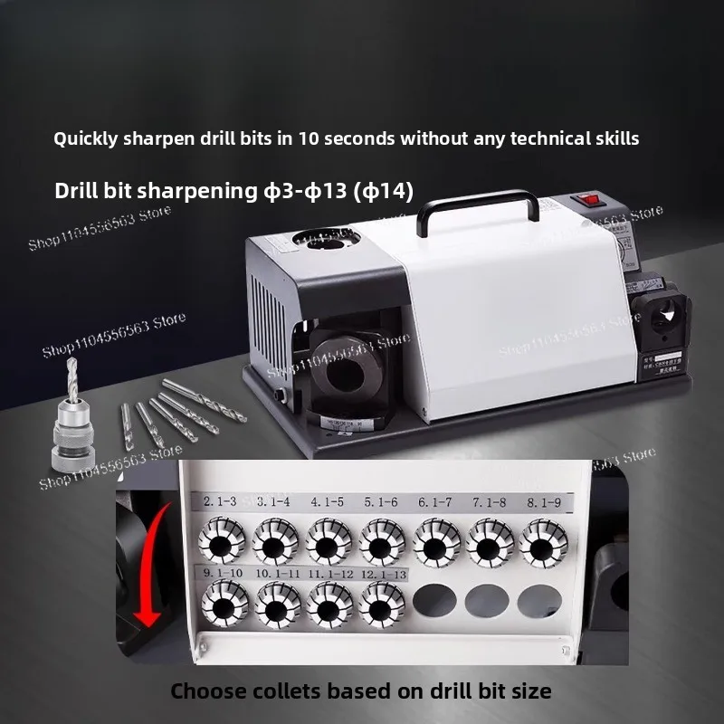 

High Precision Drill Grinder Edge Grinder Twist Drill Grinding Belt Grinding Wheel Repair Tool