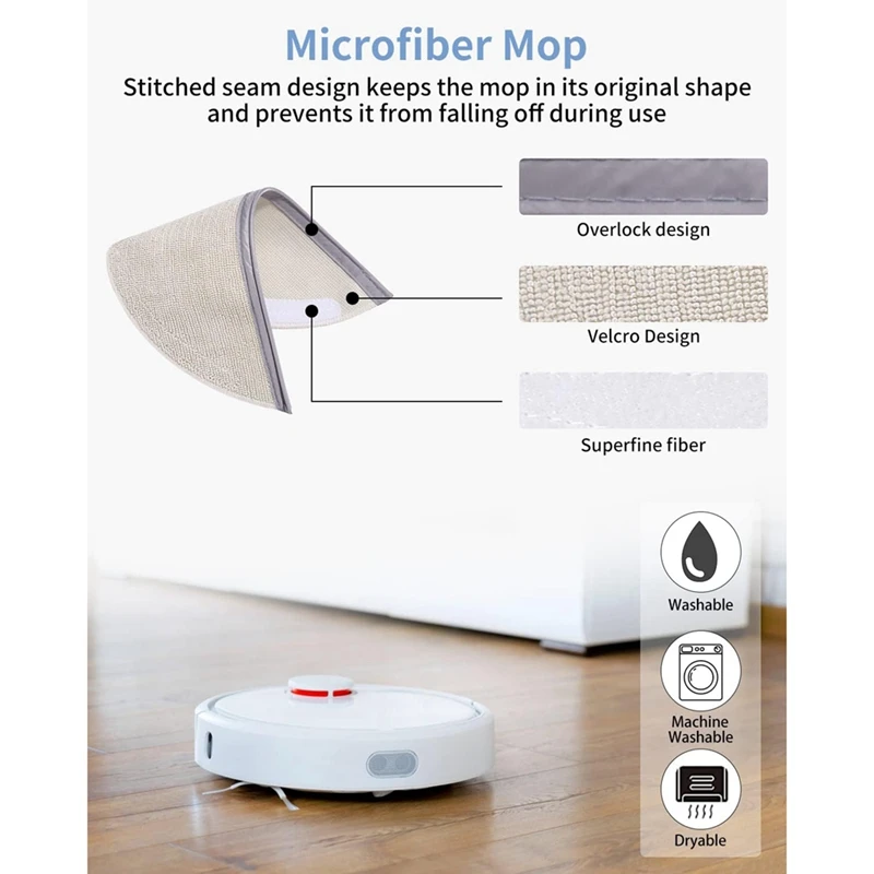 Pièces de rechange pour aspirateur Xiaomi Roborock S5 Max, Dock Pure, Maxv, brosse latérale principale, filtre HEPA, vadrouille, accessoires de gril