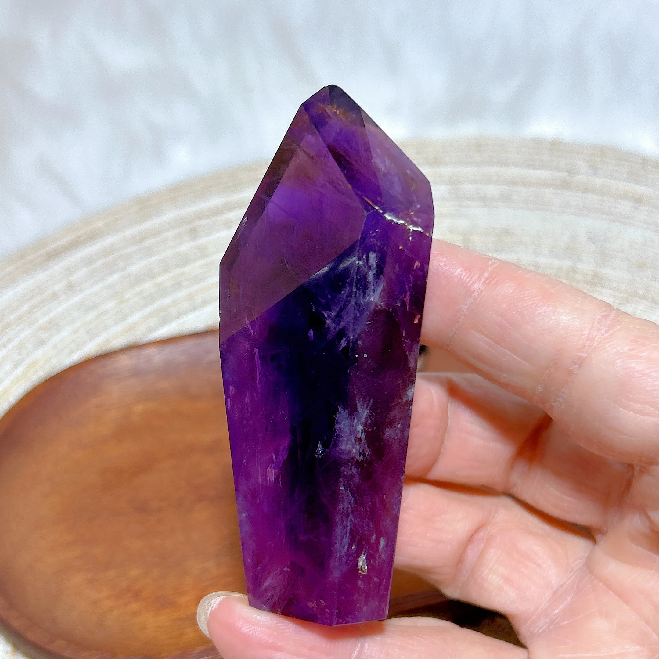 High Quality Natural Crystal Amethyst Free Form Rainbow Gemstone Healing Mineral Energy Reiki Home Decorations Room Decor Gift