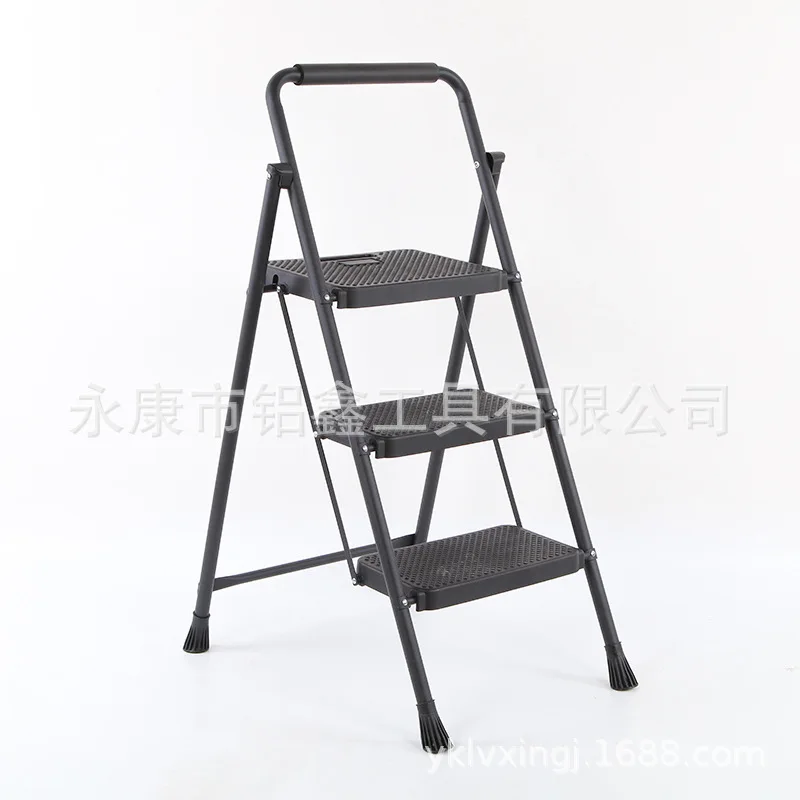 Folding iron ladder, household herringbone , handrail ladder, multifunctional