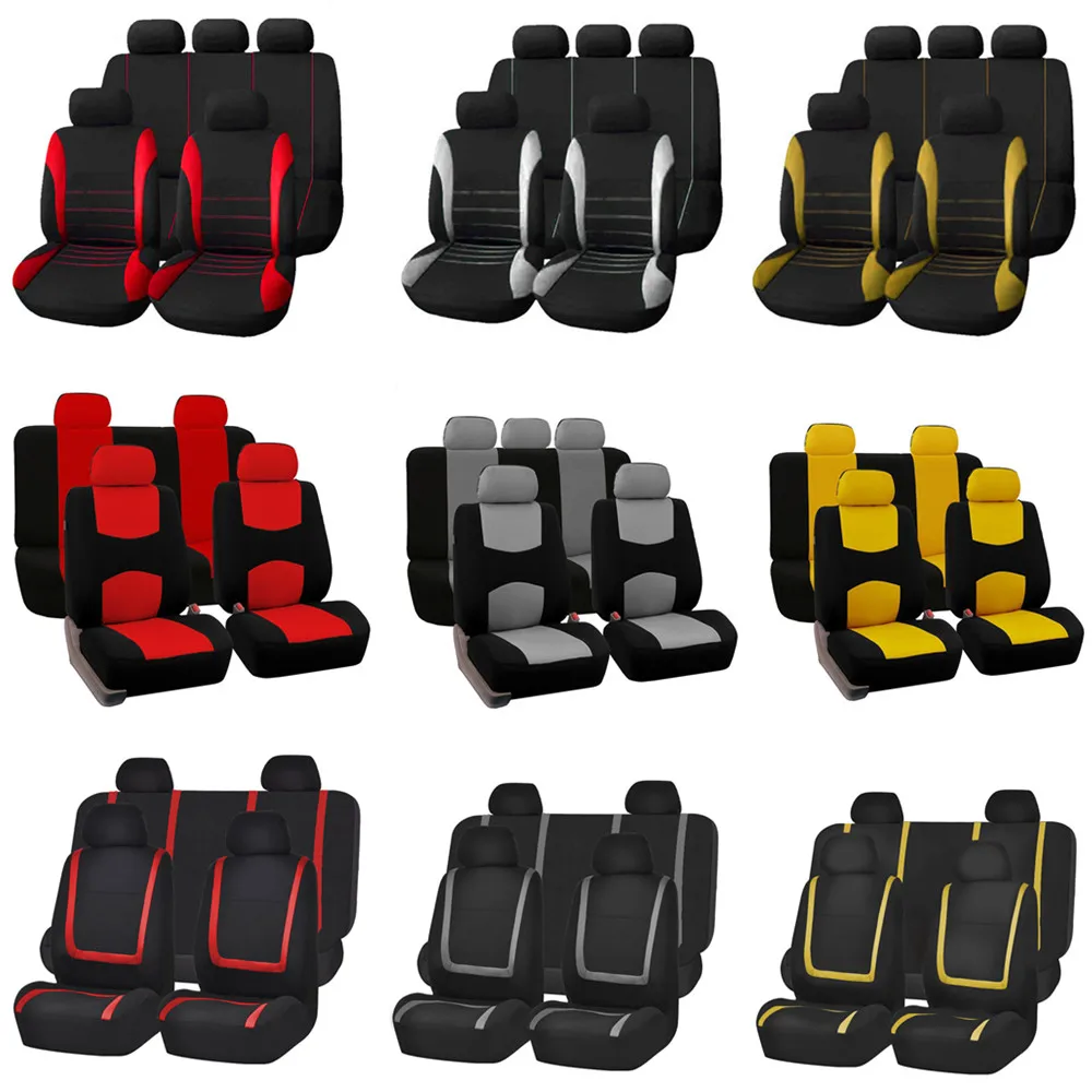 Car Front Rear Seat Protector Cover For Honda Odyssey Pilot Vezel Stream Shuttle URV Inspier XRV Auto Seat Cover Car Accessories