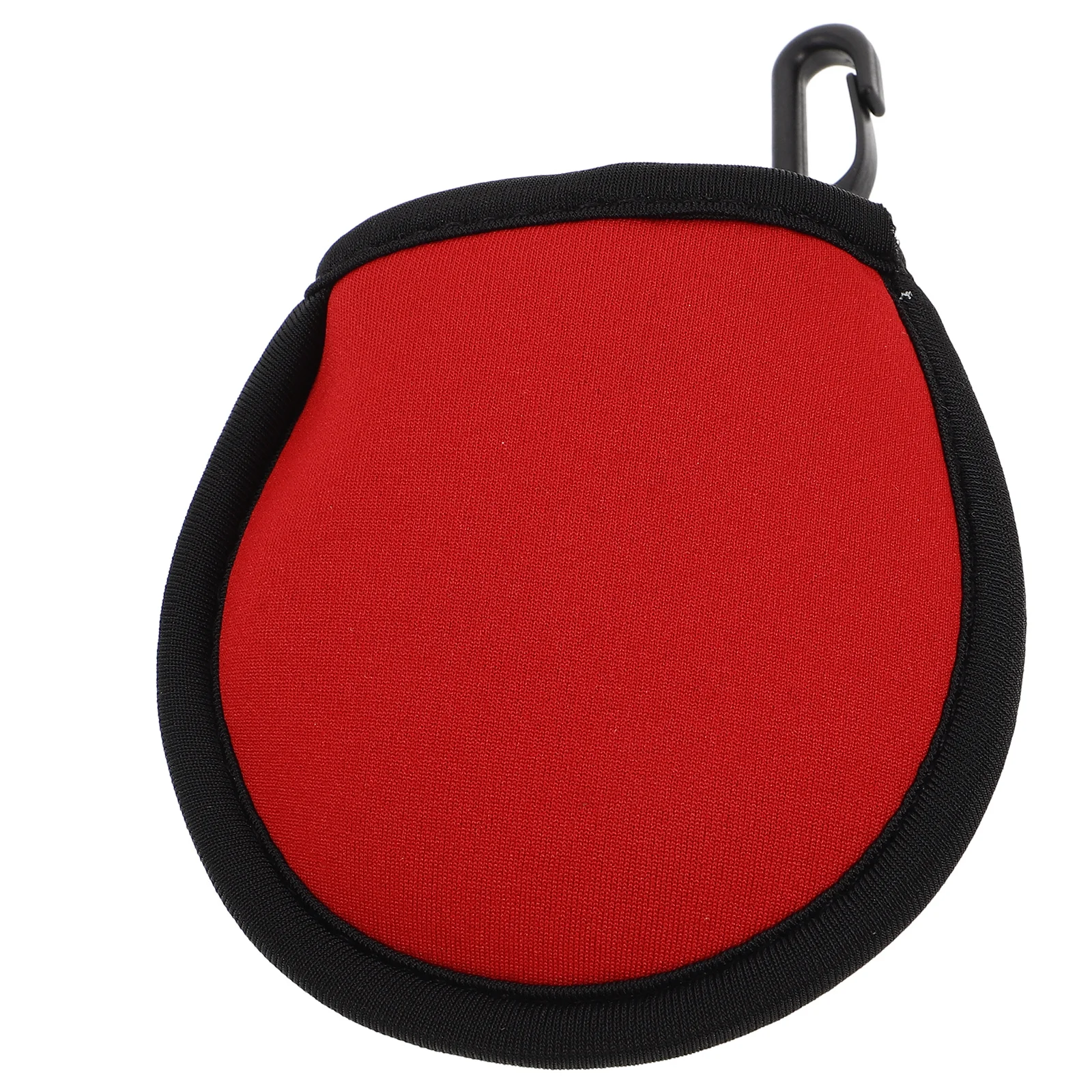 

Waterproof Neoprene Golf Ball Storage Bag with Built-in Cleaner Pocket and Hanging Clip Convenient Golfing Accessory for Men on