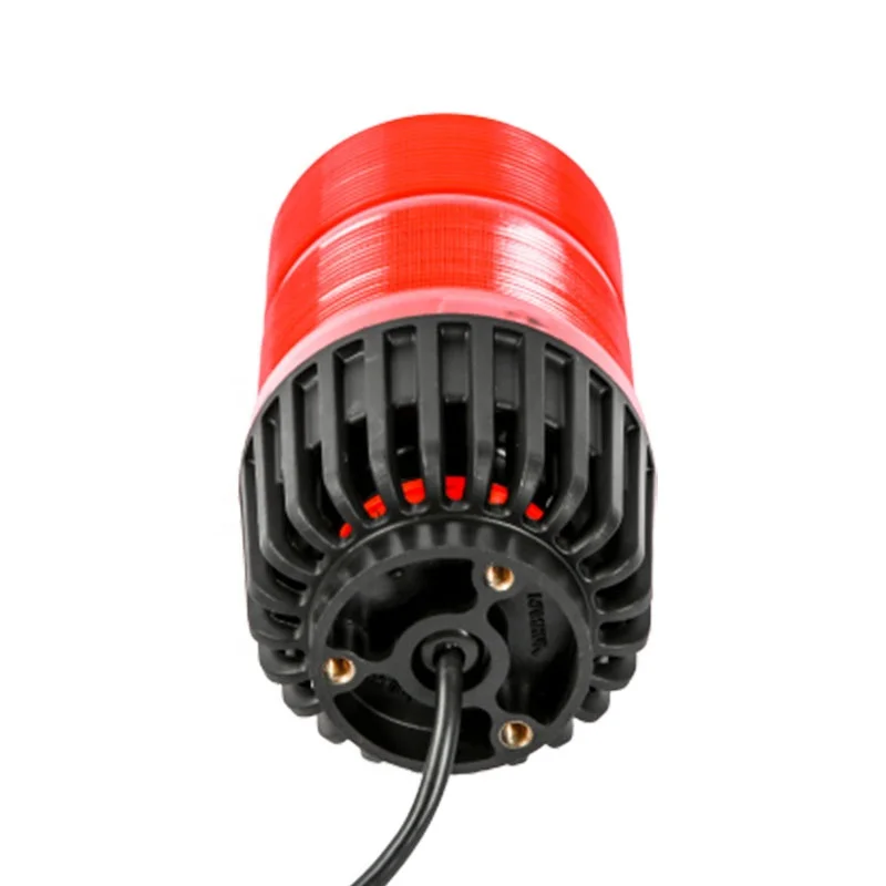 NewSiren and Strobe Light 100-240VAC; Yellow; Audible Visible Separated;   Magnetic Mount; 4m Lead Wire; Default Tone B